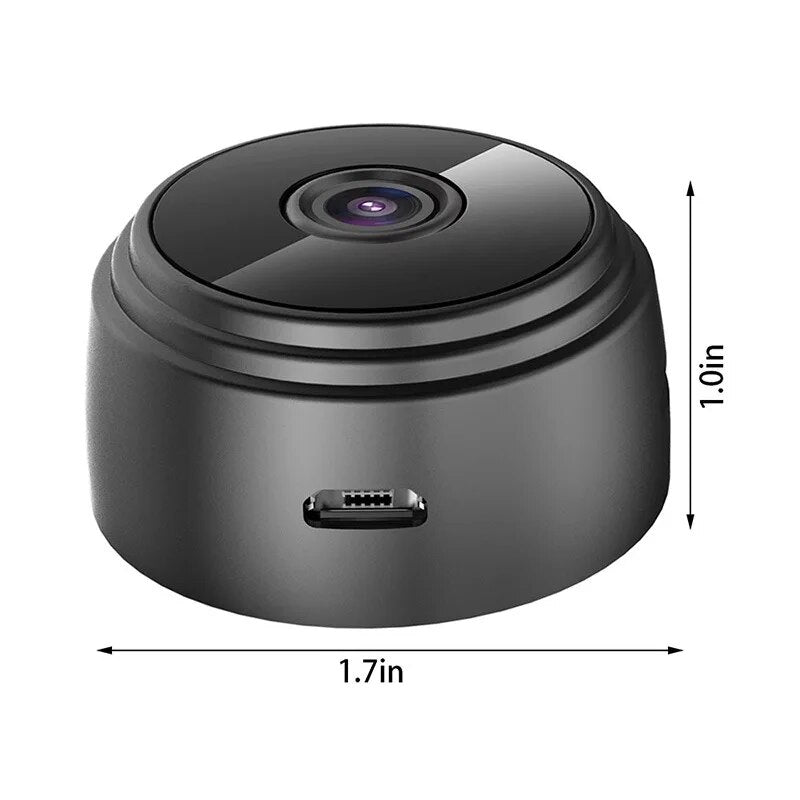 MiniSpy® Mini 1080p HD Wireless Magnetic Security Camera