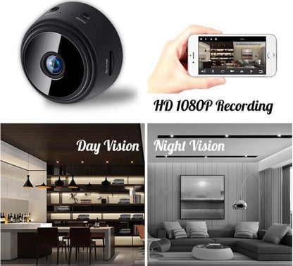 MiniSpy® Mini 1080p HD Wireless Magnetic Security Camera