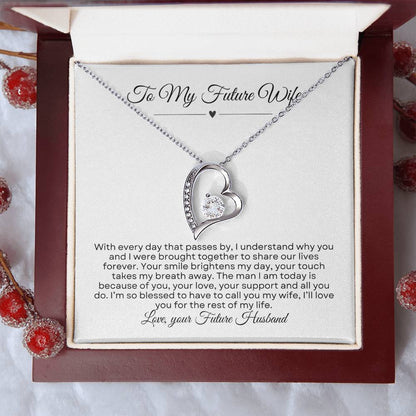 To My Future Wife | I'll Love You For The Rest Of My Life - Forever Love Necklace