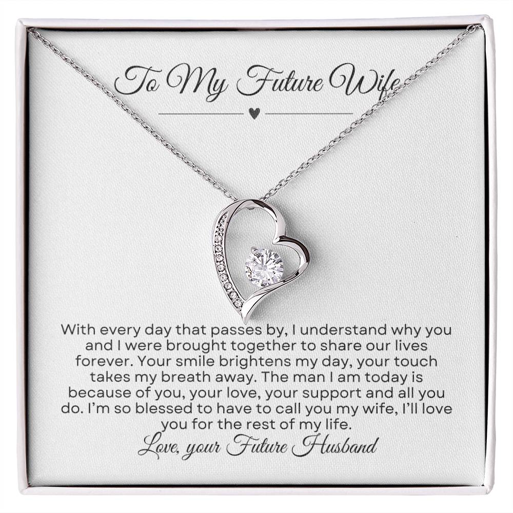 To My Future Wife | I'll Love You For The Rest Of My Life - Forever Love Necklace