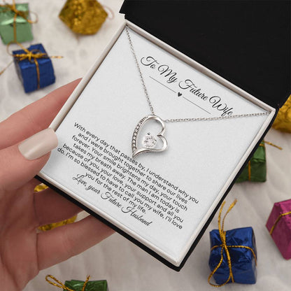 To My Future Wife | I'll Love You For The Rest Of My Life - Forever Love Necklace