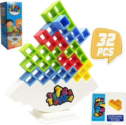 TetraTower® Team Tower Game For Kids & Adults