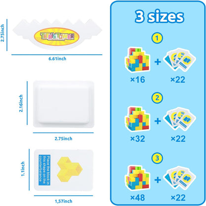 TetraTower® Team Tower Game For Kids & Adults